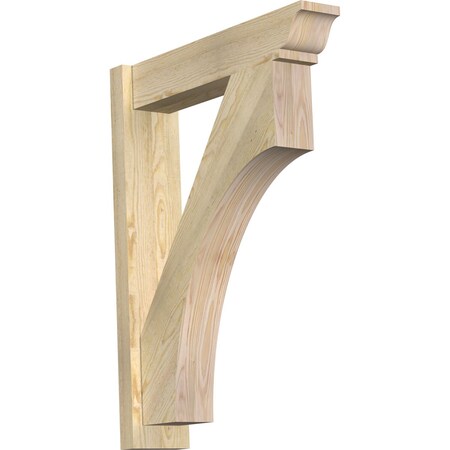 Ekena Millwork Westlake Rough Sawn Traditional Outlooker, Douglas Fir, 6"W x 26"D x 34"H OUT06X26X34WTL01RDF
